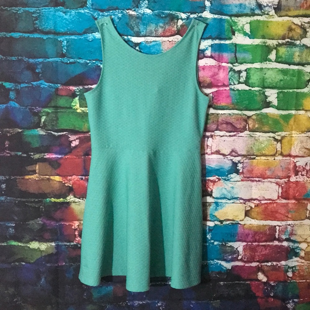 Teal dress